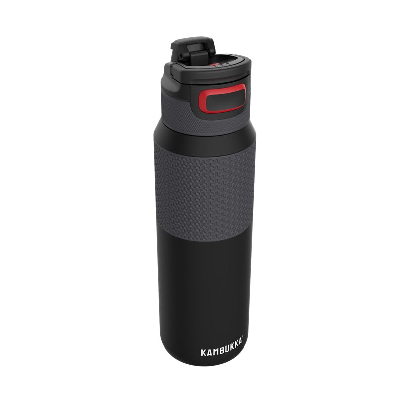 LTON INSULATED ŪDENSPUDELE 1000ML AR SILIKONA JOSLU, MELNA, N/T