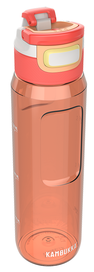 LTON ŪDENS PUDELE 1L, APELSĪNU KRĀSĀ, TRITAN PLASTMASA