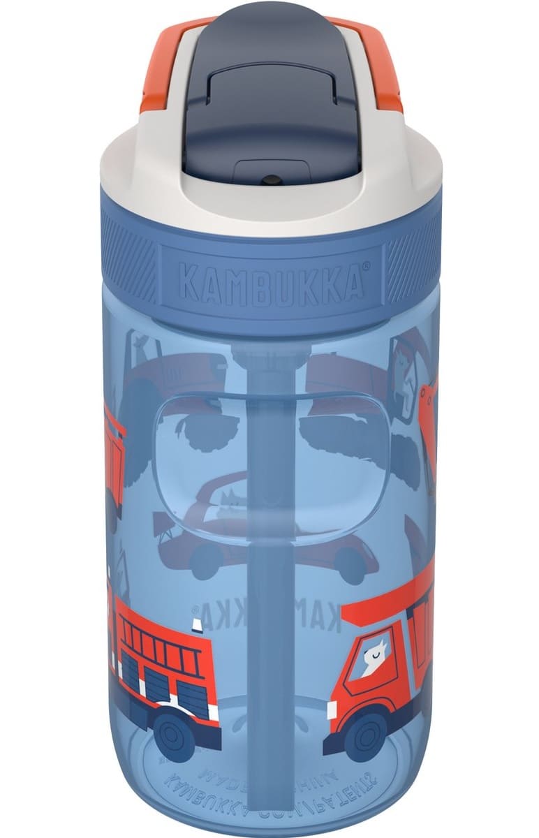 LAGOON ŪDENS PUDELE BĒRNIEM 400ML, CEĻOJOŠIE SUŅI, PLASTMASA