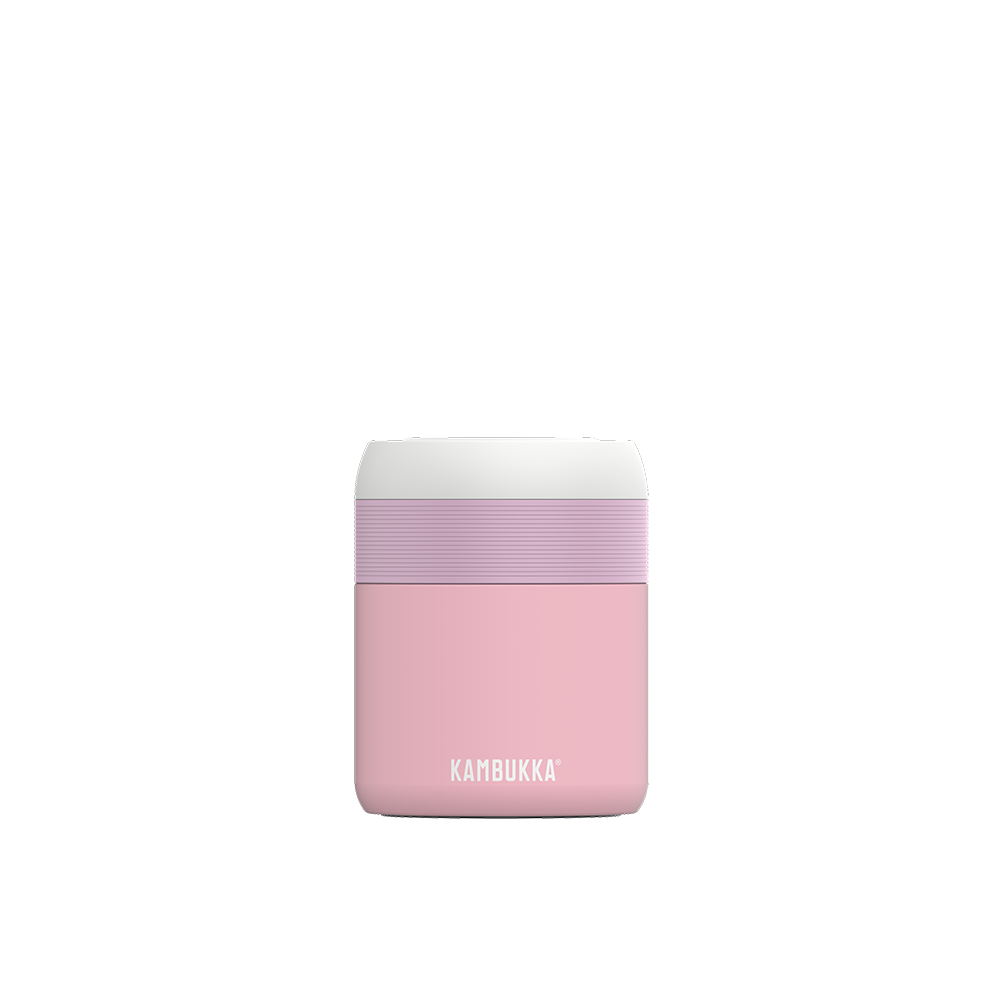 BORA ĒDIENU TERMOSS 600ML, MATĒTS, ROZĀ, NER.TĒR.