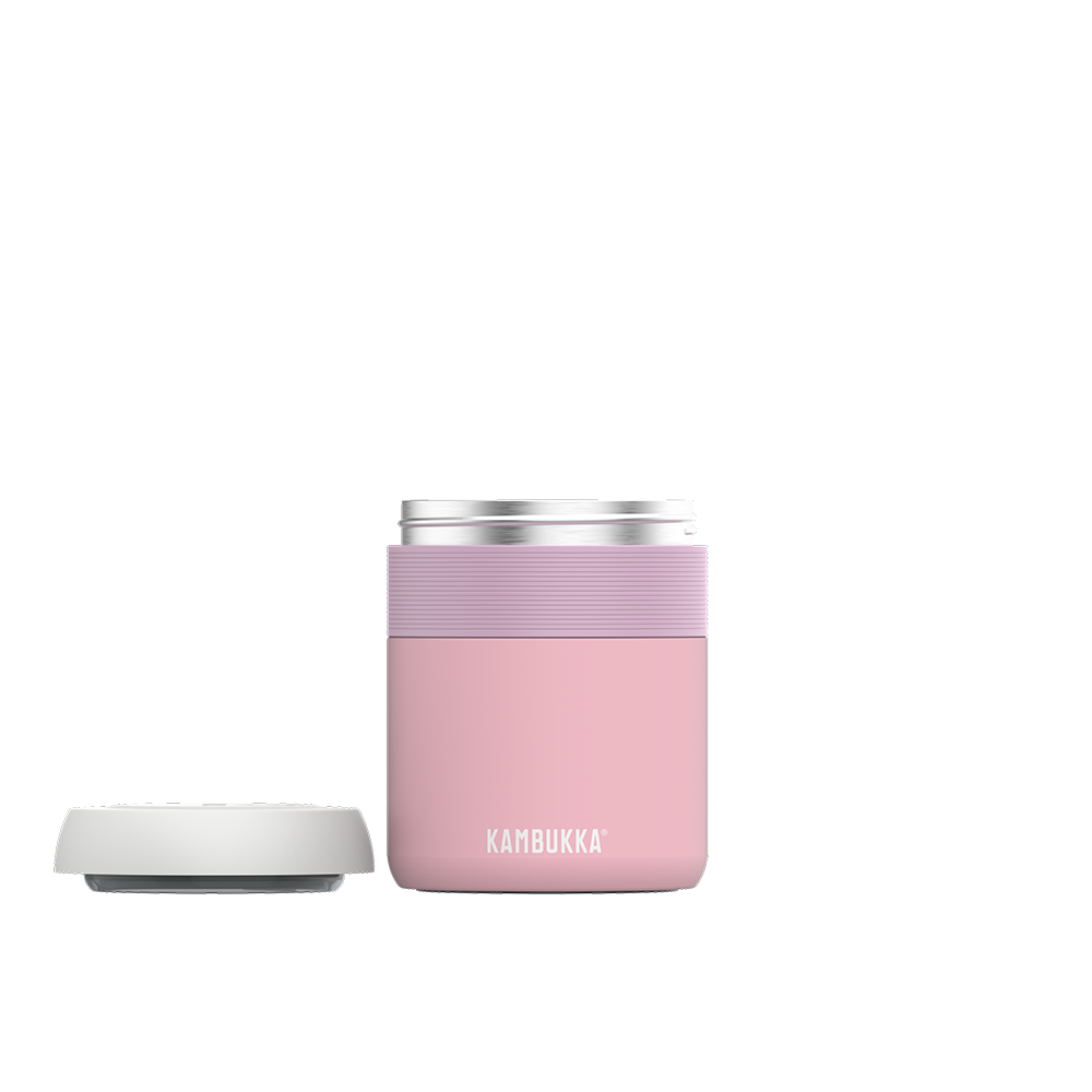 BORA ĒDIENU TERMOSS 600ML, MATĒTS, ROZĀ, NER.TĒR.