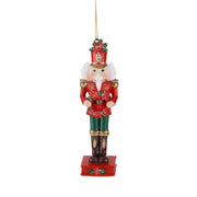 GĻU ROTĀJUMS - RIEKSTKODIS 10.5CM, SARKANS/ZAĻŠ, POLIREZĪNS