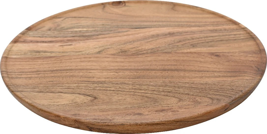 DEKORATĪVS ŠĶĪVIS SERVĒŠANAI D30CM, BRŪNS, AKĀCIJA