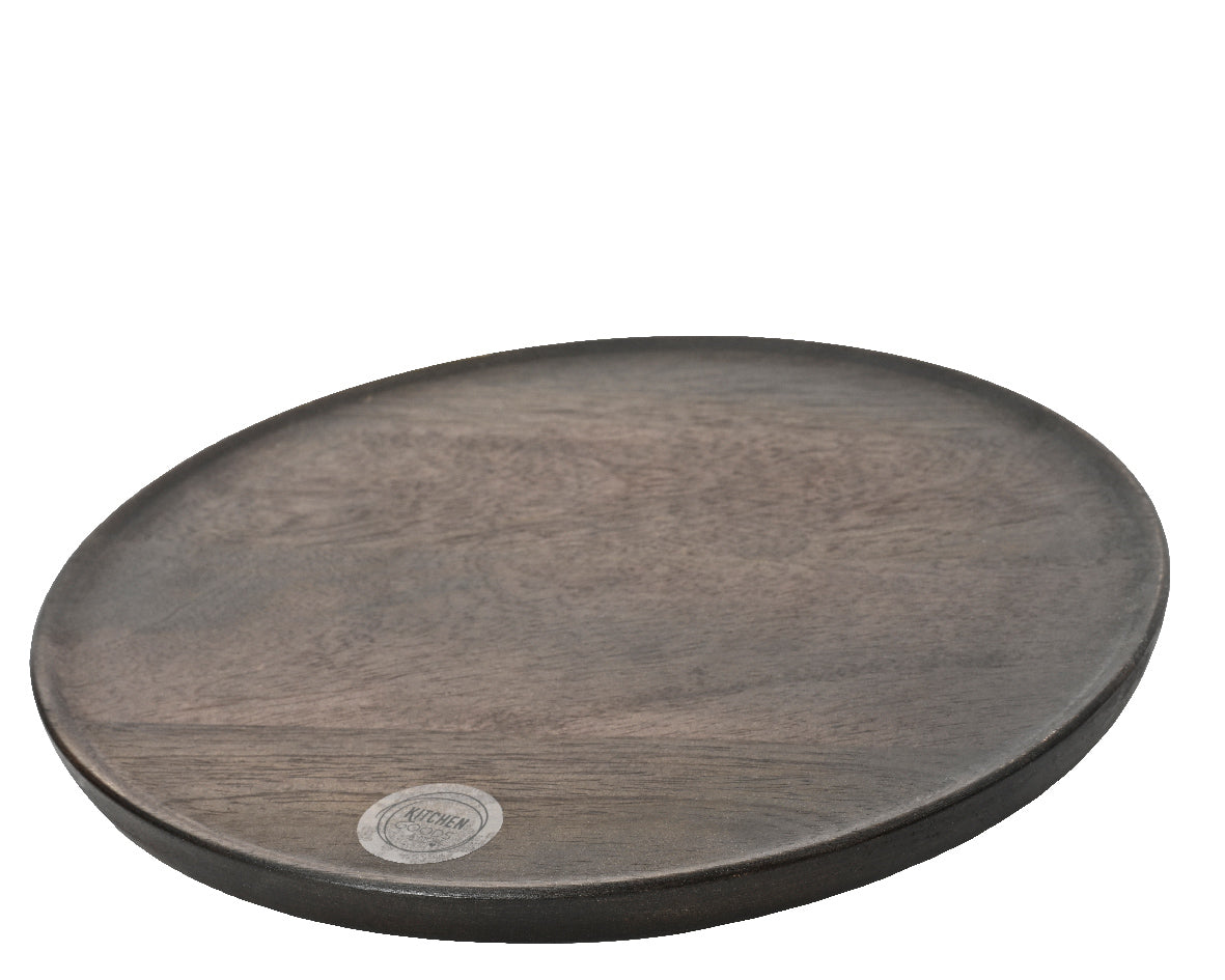 DEKORATĪVS ŠĶĪVIS D37CM, T.BRŪNS, MANGO KOKS