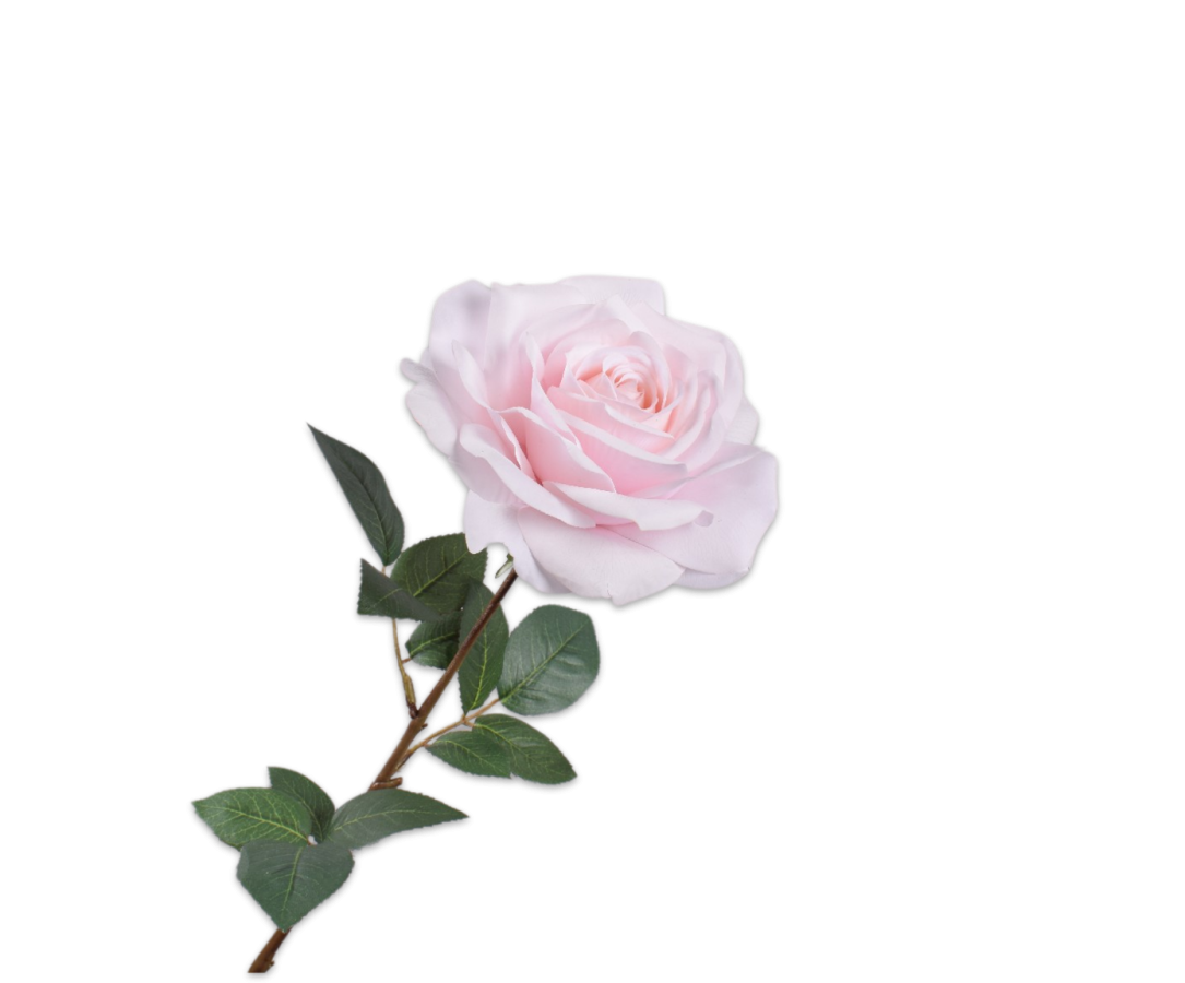 ROSE, ARTIFICIAL FLOWER, PINK, 76CM