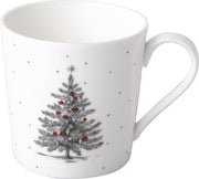 PURE CHRISTMAS TREE KRŪZE 350ML, PORCELĀNS