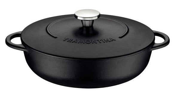 TRENTO DZIĻĀ PANNA 28CM AR 2 ROKT., INDUKCIJAI