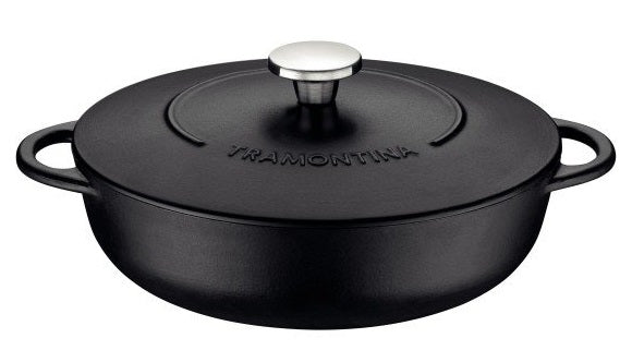 TRENTO DZIĻĀ PANNA 28CM AR 2 ROKT., INDUKCIJAI