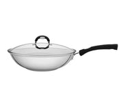 SOLAR SILICONE WOK PANNA 28CM, 3.3L, AR VĀKU, NER.TĒR., INDUKCIJAI