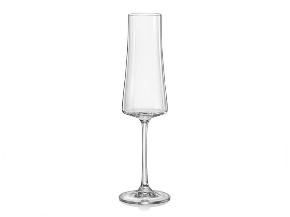 XTRA OPTIC ŠAMPANIEŠA GLĀZE 210ML, KRISTALĪNS