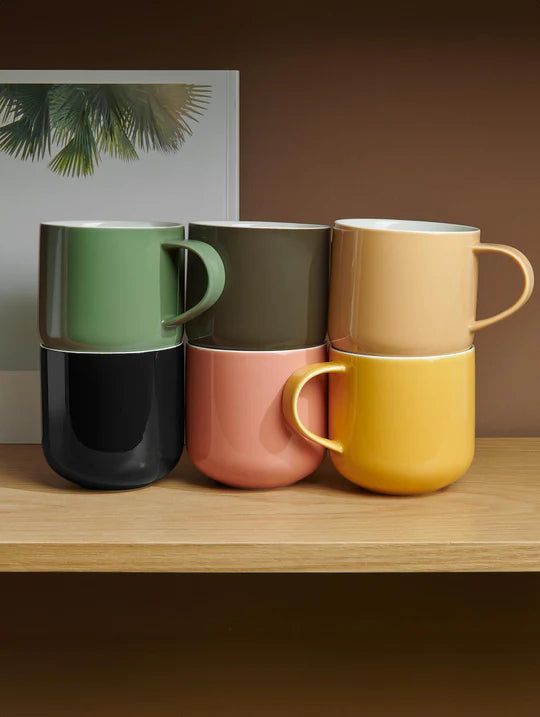 COPPA RED CLAY KRŪZE 400ML, PORCELĀNS