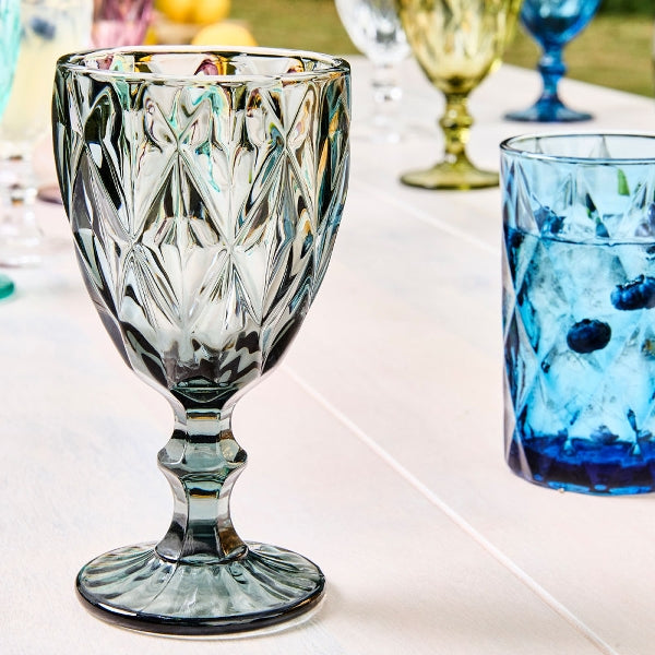 BASIC VĪNA GLĀZE 25CL, UZ KĀJAS, T.PELĒKA, STIKLS
