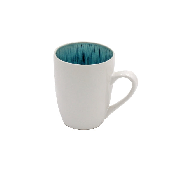 AQUAMARIN KRŪZE 250ML, BALTA/TIRKĪZA KR., PORCELĀNS