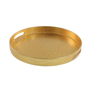 SNAKE LOOK PAPLĀTE D32.5CM, ZELTA KR., PLASTMASA