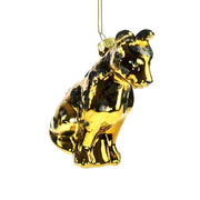 GĻU ROTĀJUMS-LEOPARDS 7x12CM, ZELTA KR., STIKLS