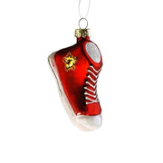 GĻU ROTĀJUMS - SNEAKER 8X6X9CM, SARKANA, STIKLS