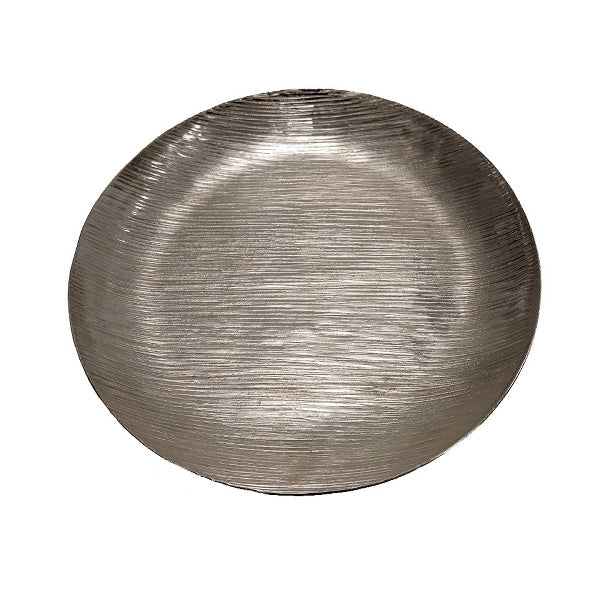 PAPLĀTE D30CM, SUDRABA KR., ALUMĪNIJS