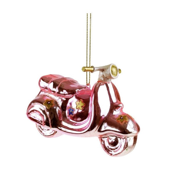 GĻU ROTĀJUMS, SCOOTER 11.5X4.5X8CM, G.ROZĀ, STIKLS