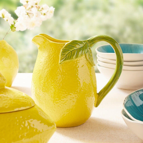 CITRON SULAS KRŪZE 3L, H18/D12CM, DZELTENA, KERAMIKA