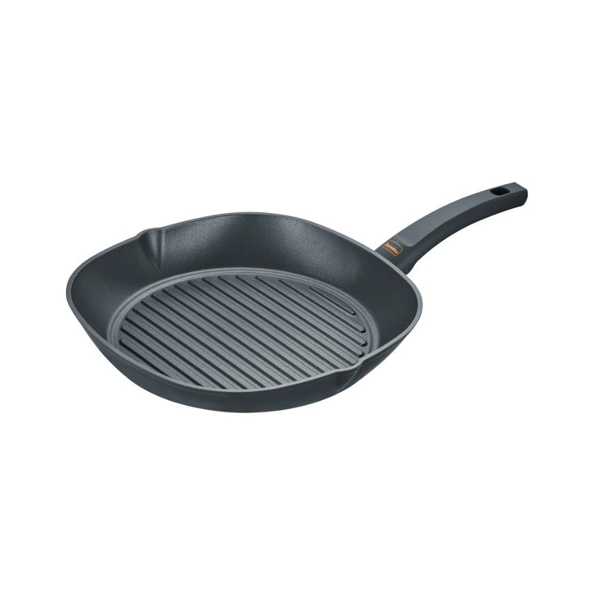 SPECIAL+ GRILL PANNA 28CM, MELNA, ALUMĪNIJS, INDUKCIJAI
