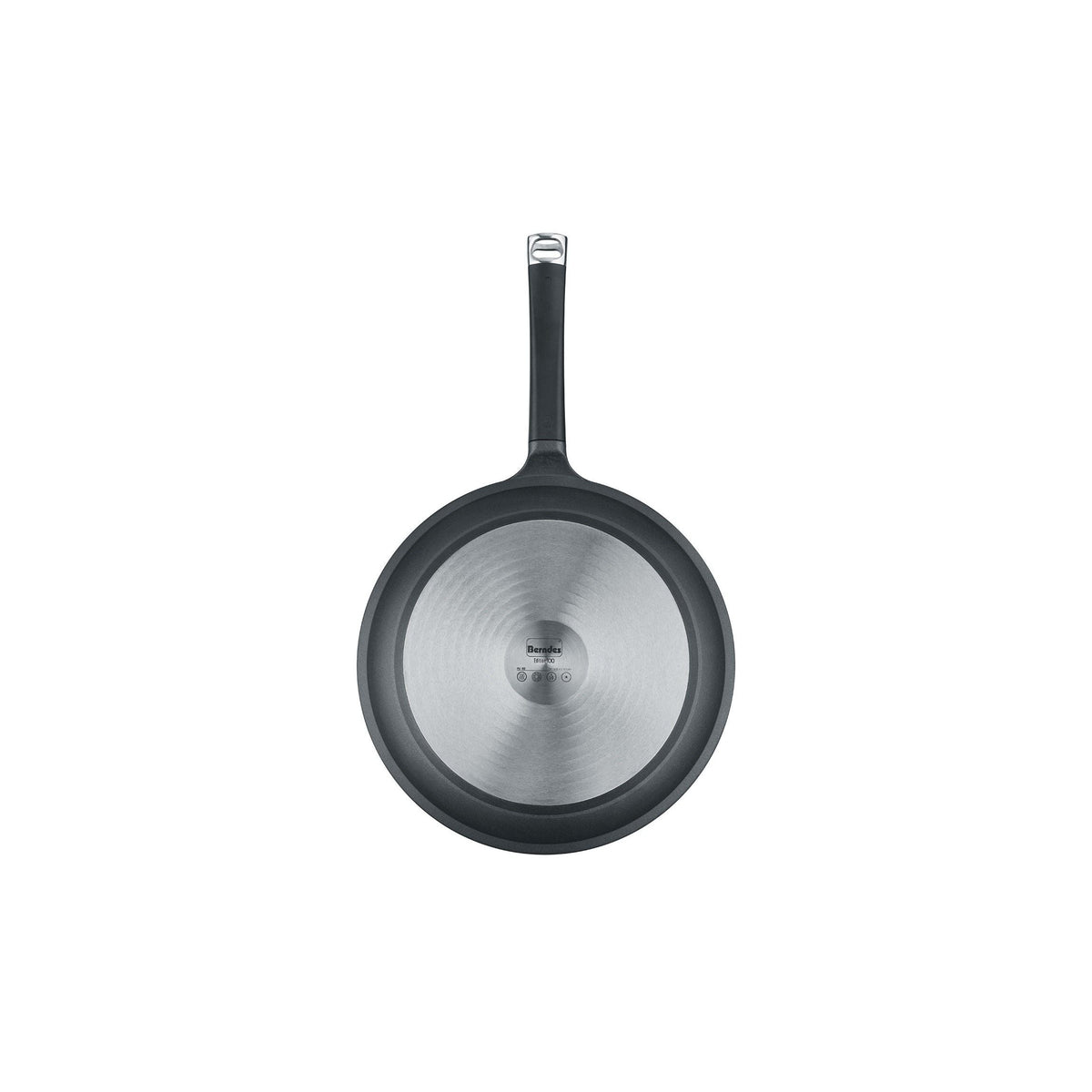 DITION 100 PANNA D24CM, 2.1L,  MELNA, ALUMĪNIJS, INDUKCIJA