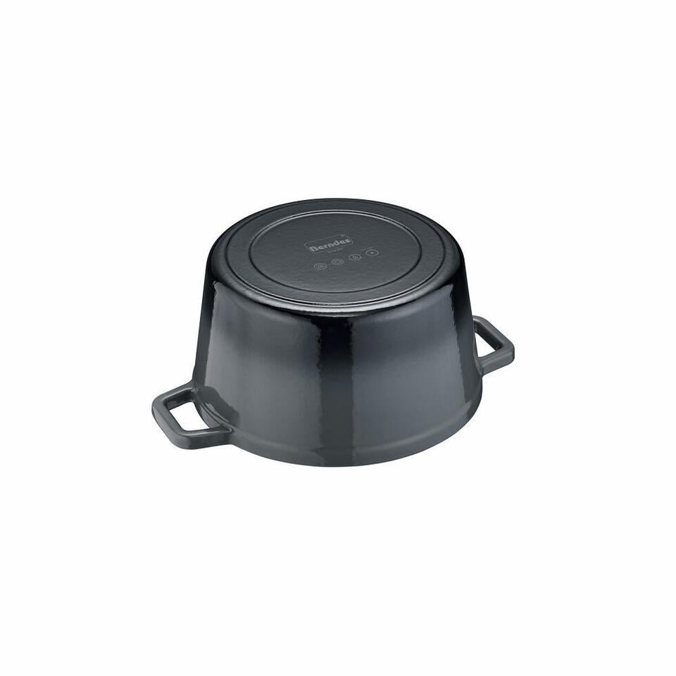 B.IRON KATLS 26CM, 5L, MELNS, ČUGUNS
