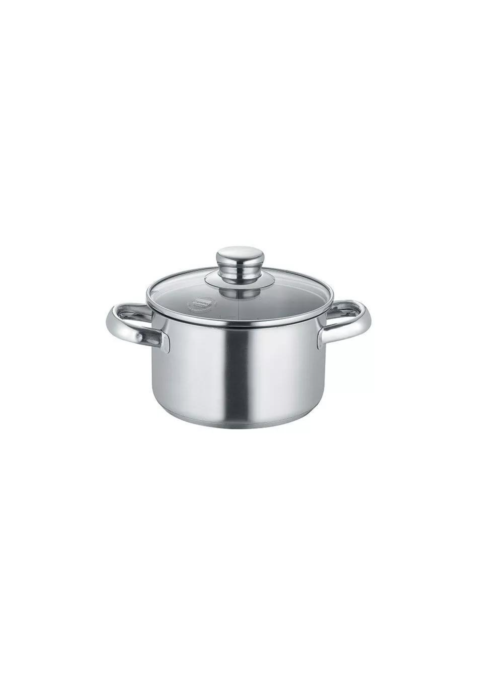 NEW ROMA KATLS AR VĀKU 16CM, 1.9L, NER.TĒR., STIKLS