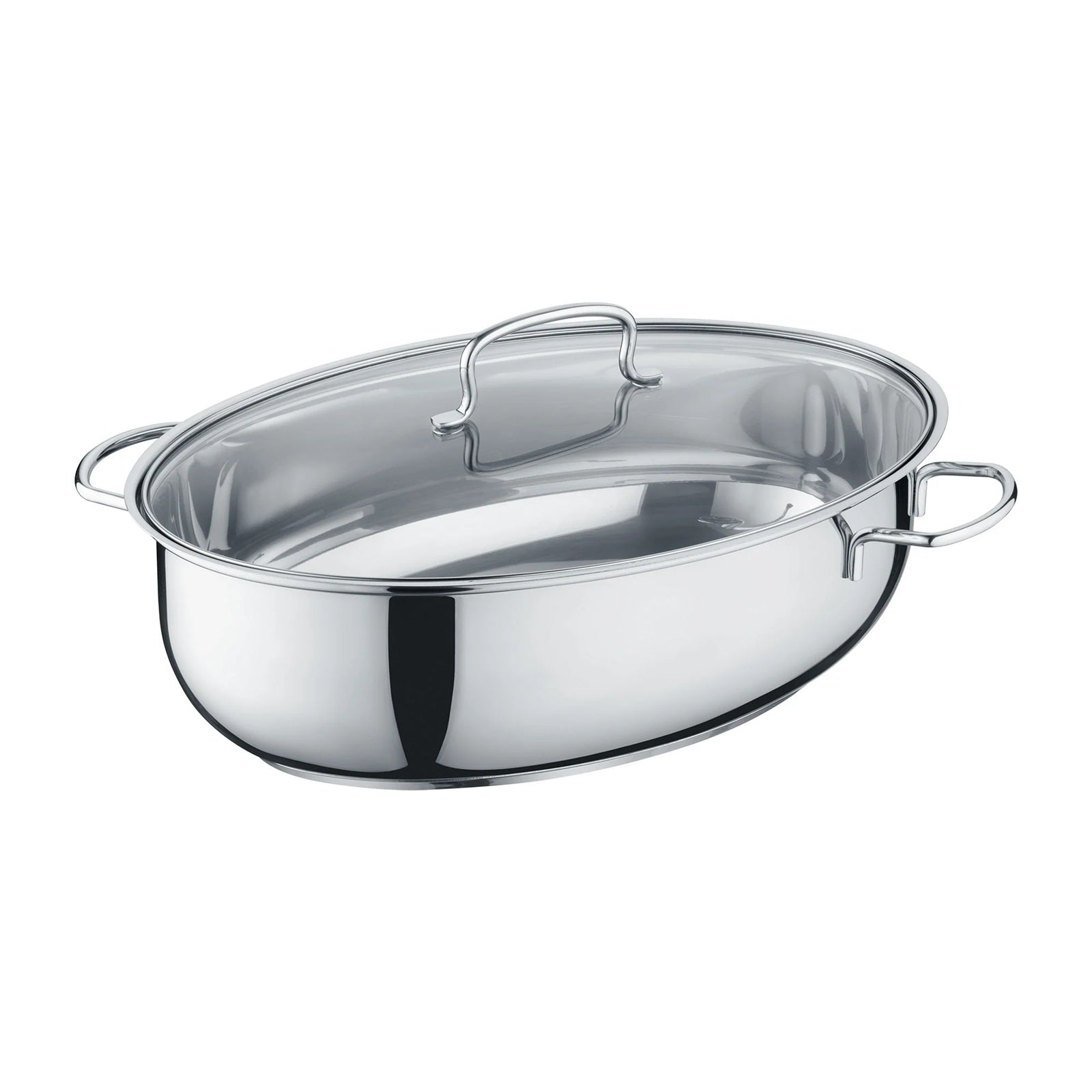 CEPEŠTRAUKS 7.7L, 38X25.5, AR STIKLA VĀKU, NER.TĒR., INDUKCIJAI