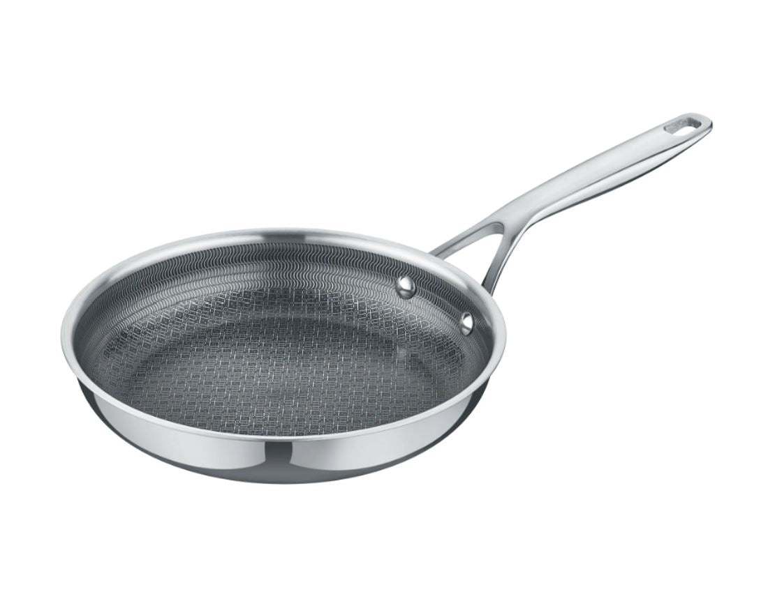 HYBRID-X PANNA 24CM, SUDRABA KR., NER.TĒR./ALUMĪNIJS, INDUKCIJA