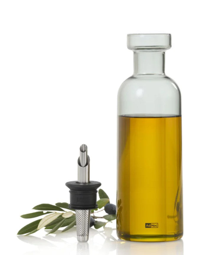 AROMA POUR EĻĻAS/ETIĶA PUDELE 500ML, H24.5CM, STIKLS/NER.TĒR.