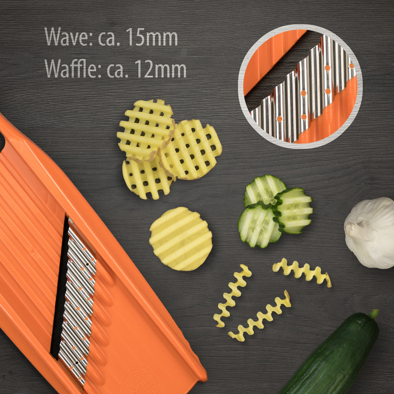 WAVE-WAFFLE XXL RĪVE, ORANŽA
