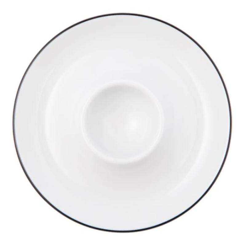 LIDO BLACK LINE OLU TRAUKS 12.5CM, PORCELĀNS