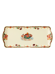 IEMASSVĒTKU NOSTAĻĢIJA SERVĒJAMAIS ŠĶĪVIS 34.5X15CM, PORCELĀNS