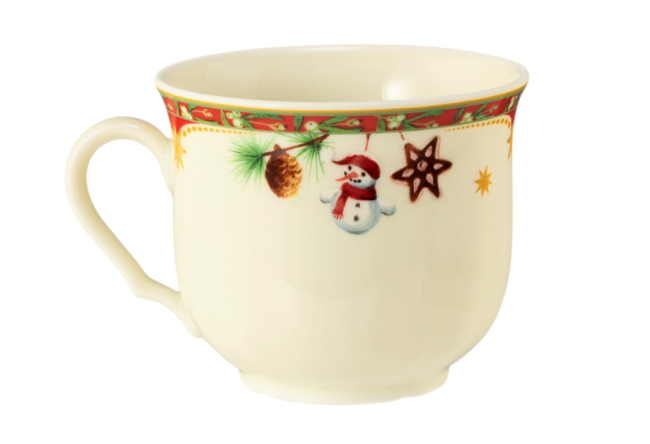 IEMASSVĒTKU NOSTAĻĢIJA KAFIJAS SERVĪZE 6PERS. 18PR., PORCELĀNS