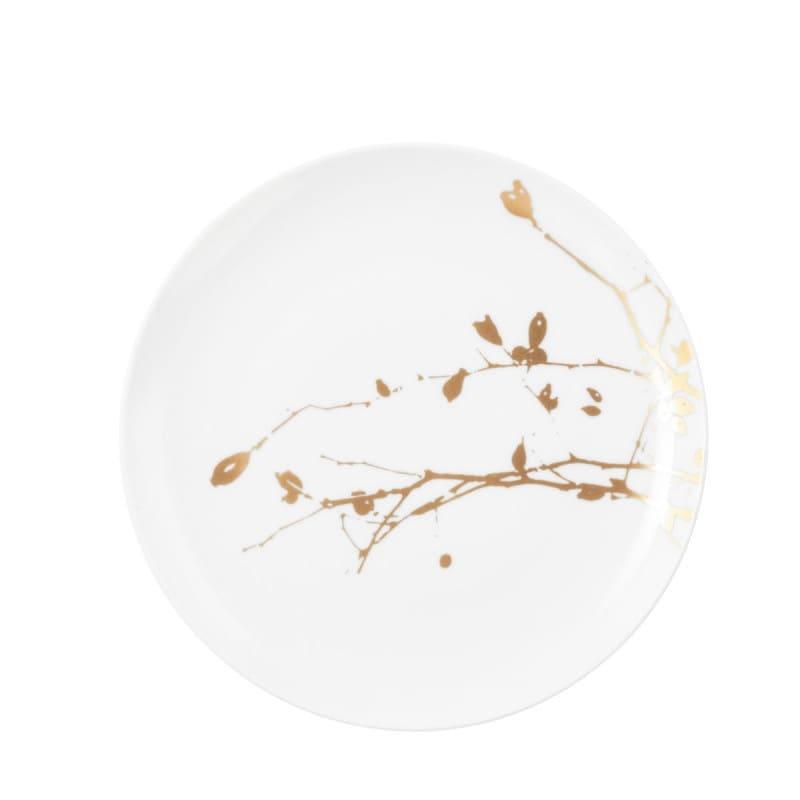 LIBERTY GOLD ROSE ŠĶĪVIS 22.5CM, PORCELĀNS
