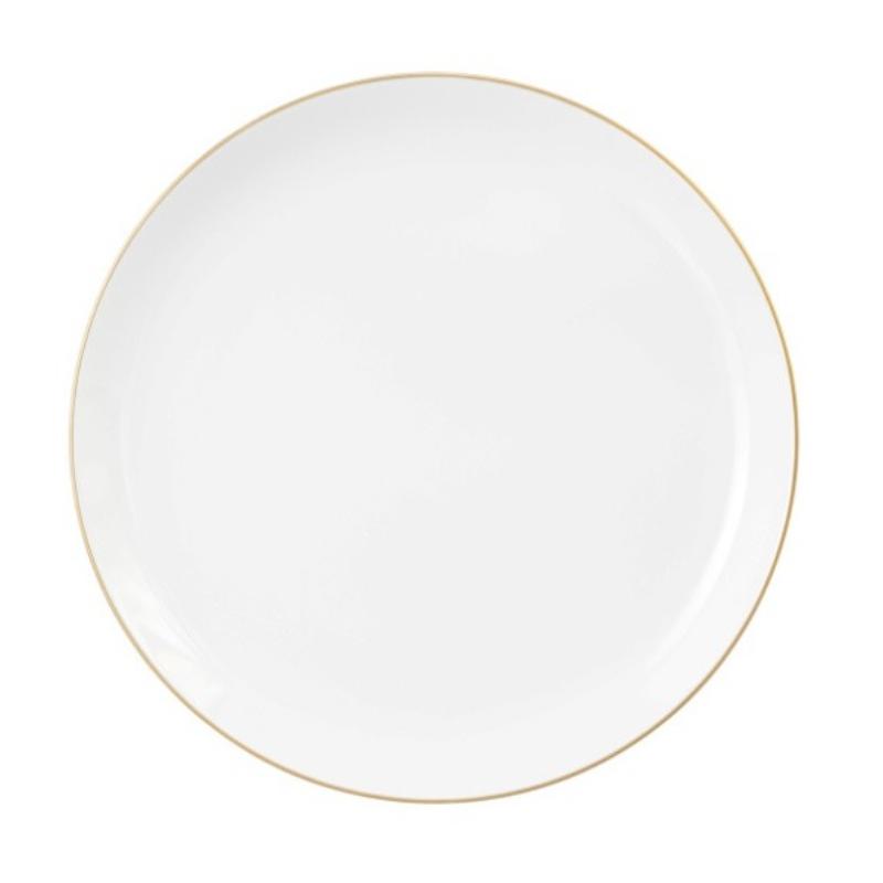 LIBERTY GOLD PUSDIENU ŠĶĪVIS 27.5CM, PORCELĀNS