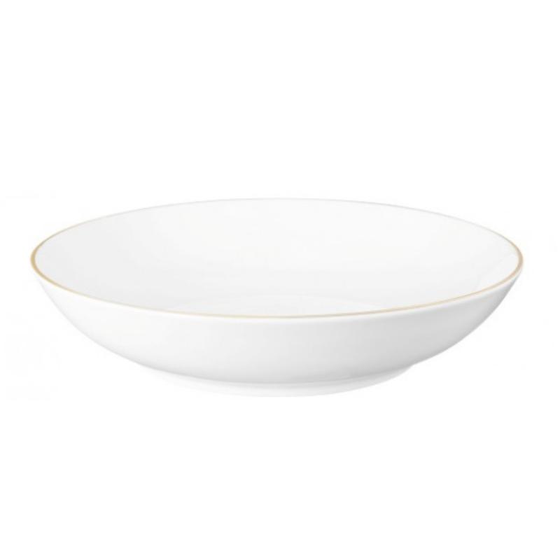 LIBERTY GOLD ZUPAS ŠĶĪVIS 21CM, PORCELĀNS