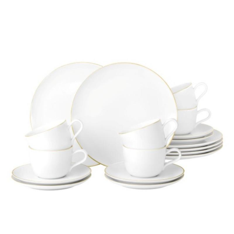 LIBERTY GOLD KAFIJAS SERVĪZE 18PR, PORCELĀNS