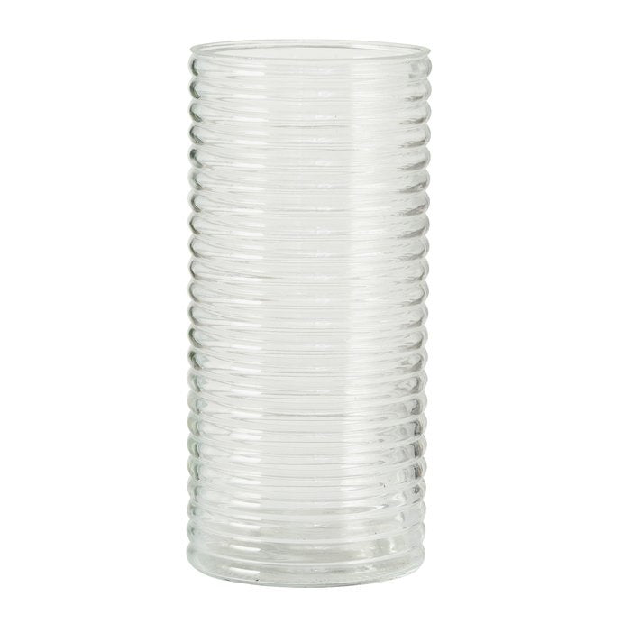 QUARTETT CAUSRPĪDĪGA STIKLA VĀZE 24CM, 4 VEIDI