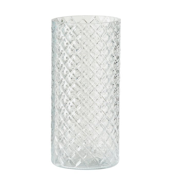 QUARTETT CAUSRPĪDĪGA STIKLA VĀZE 24CM, 4 VEIDI