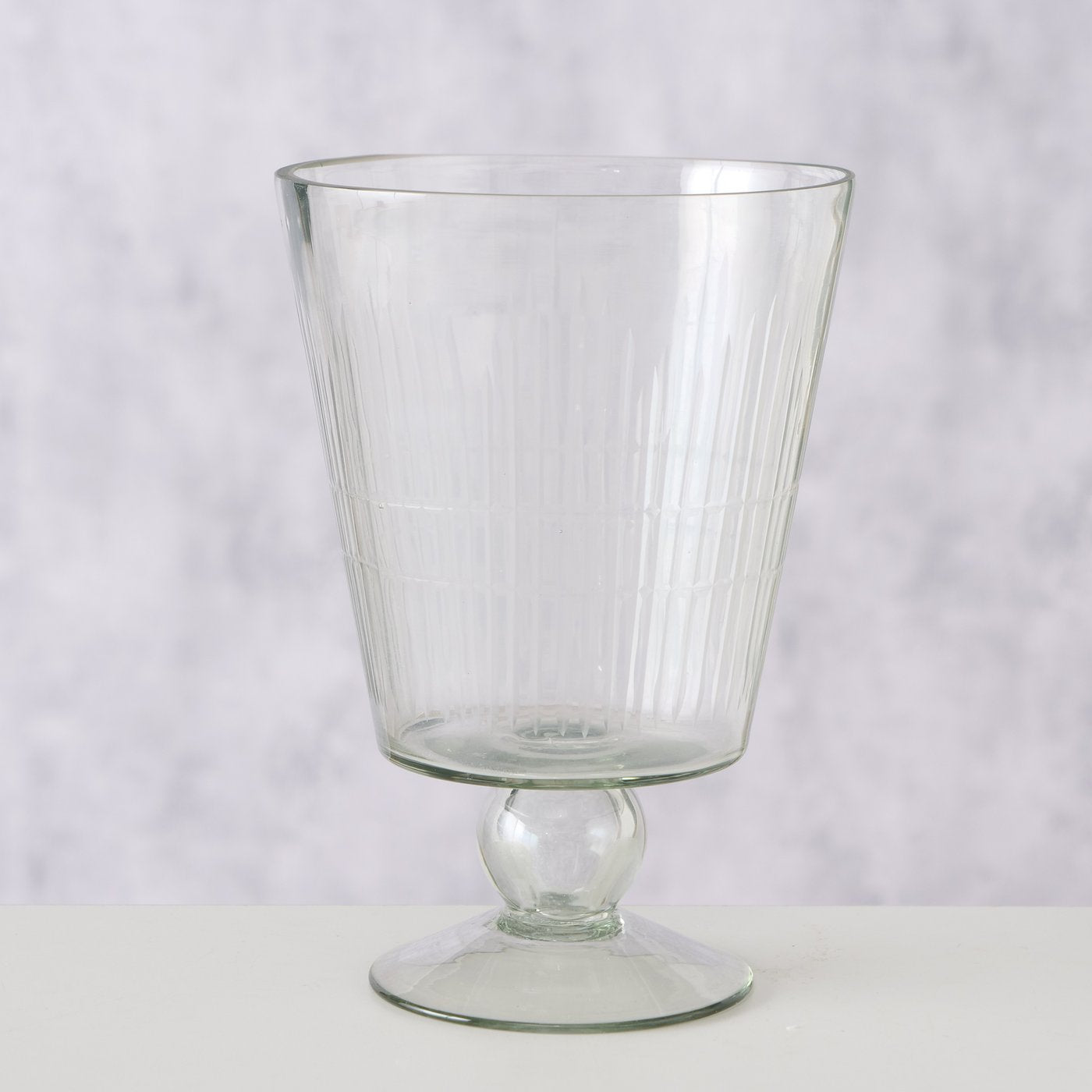 CLEARY SVEČTURIS H20CM, D14CM, STIKLS