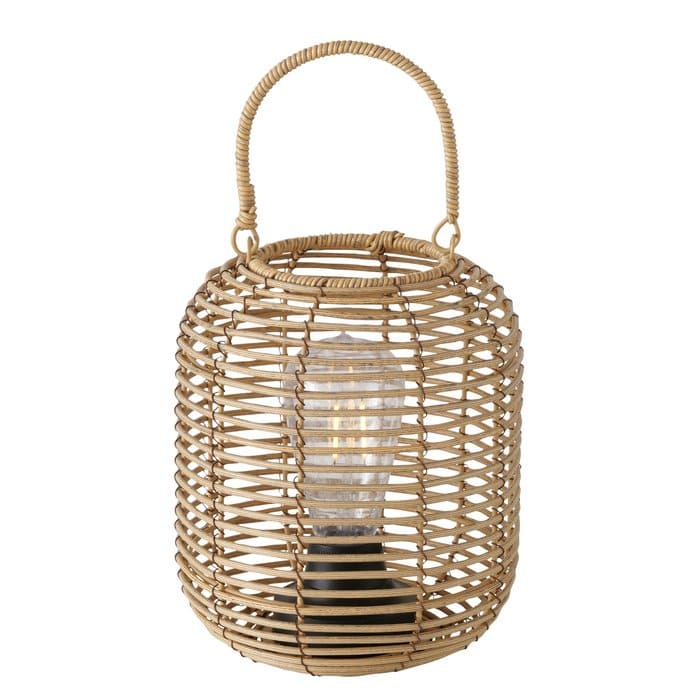 MARONA GALDA LAMPA H22CM, D12CM, 1 LED, AAAX3, METĀLS/PP