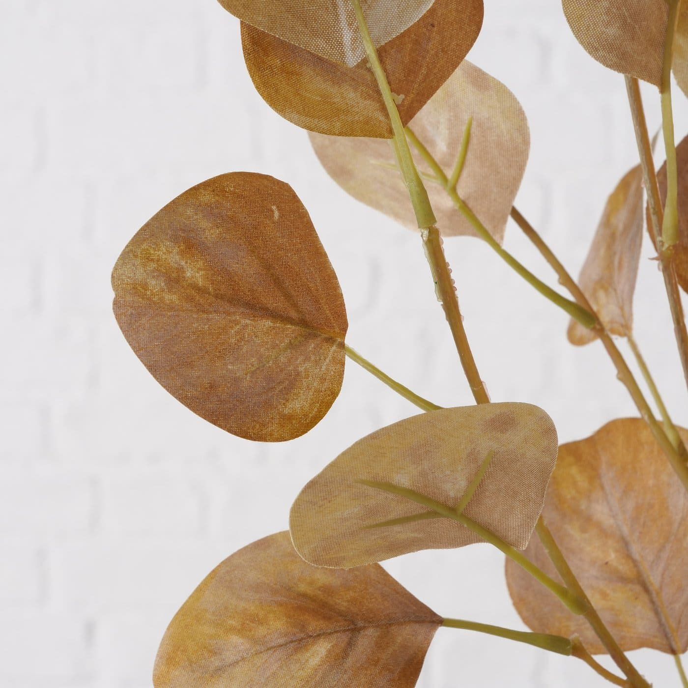 UKALYPTUS DEKORATĪVIE ZARI H98CM 2 VEIDI, BRŪNS, METĀLS/PLASTMASA/POLIESTERS