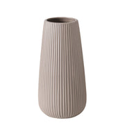 VIO VĀZE H30CM, BRŪNA, KERAMIKA