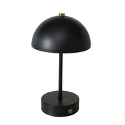 PETUNIA GALDA LAMPA H26CM, LED, 3xAA, MELNA, METĀLS