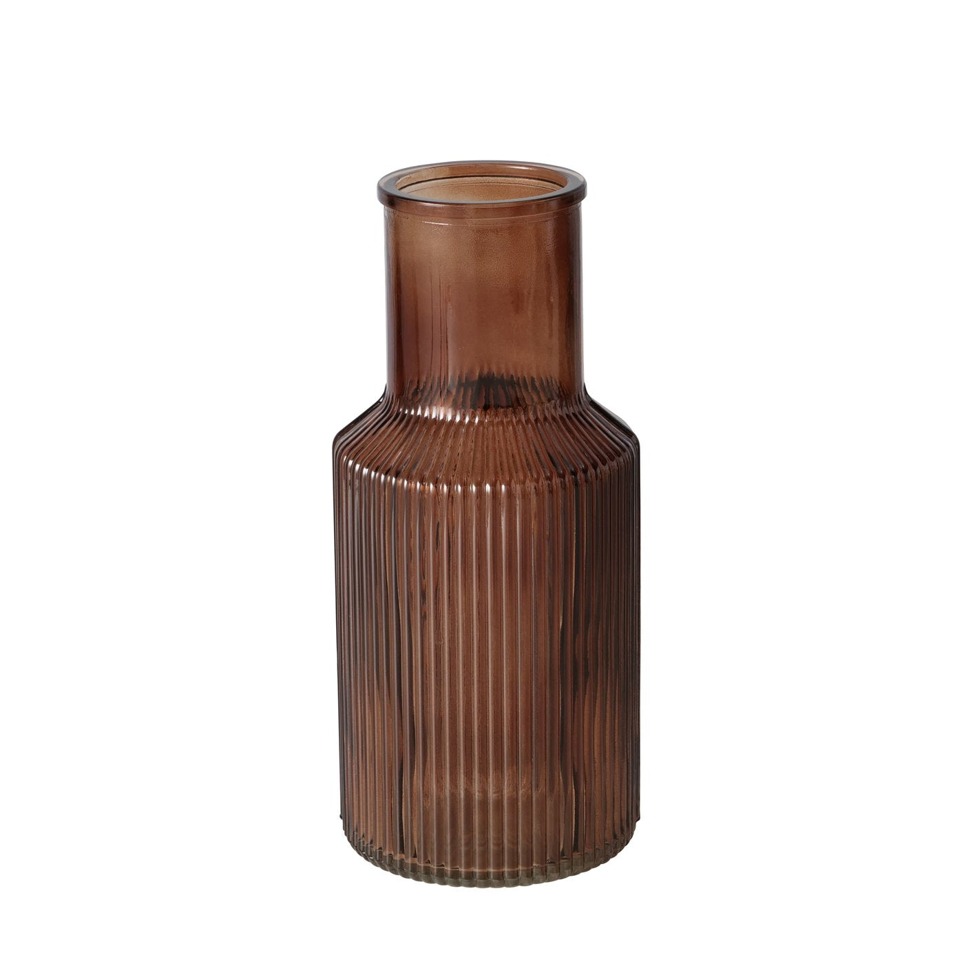 MISAM VĀZE H22.2CM 3 KRĀSAS, LAKOTS STIKLS