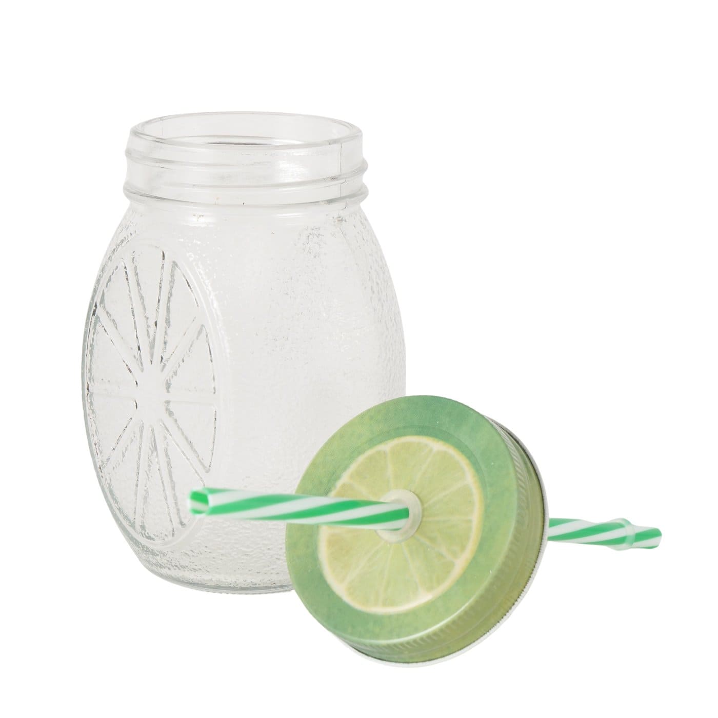 CITRUS SMŪTIJU BURCIŅA AR SALMIŅU 450ML 2.KRĀSAS DZELTENA/ZAĻA, STIKLS/METĀLS/PP