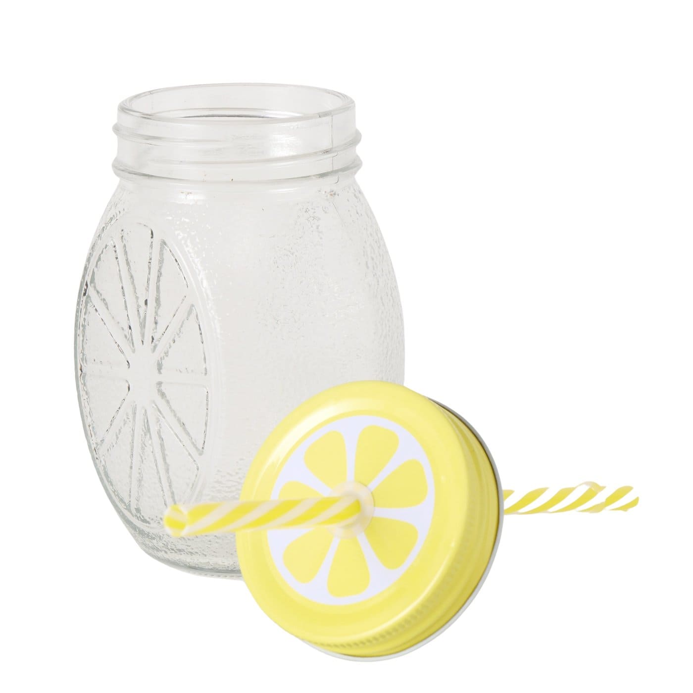 CITRUS SMŪTIJU BURCIŅA AR SALMIŅU 450ML 2.KRĀSAS DZELTENA/ZAĻA, STIKLS/METĀLS/PP