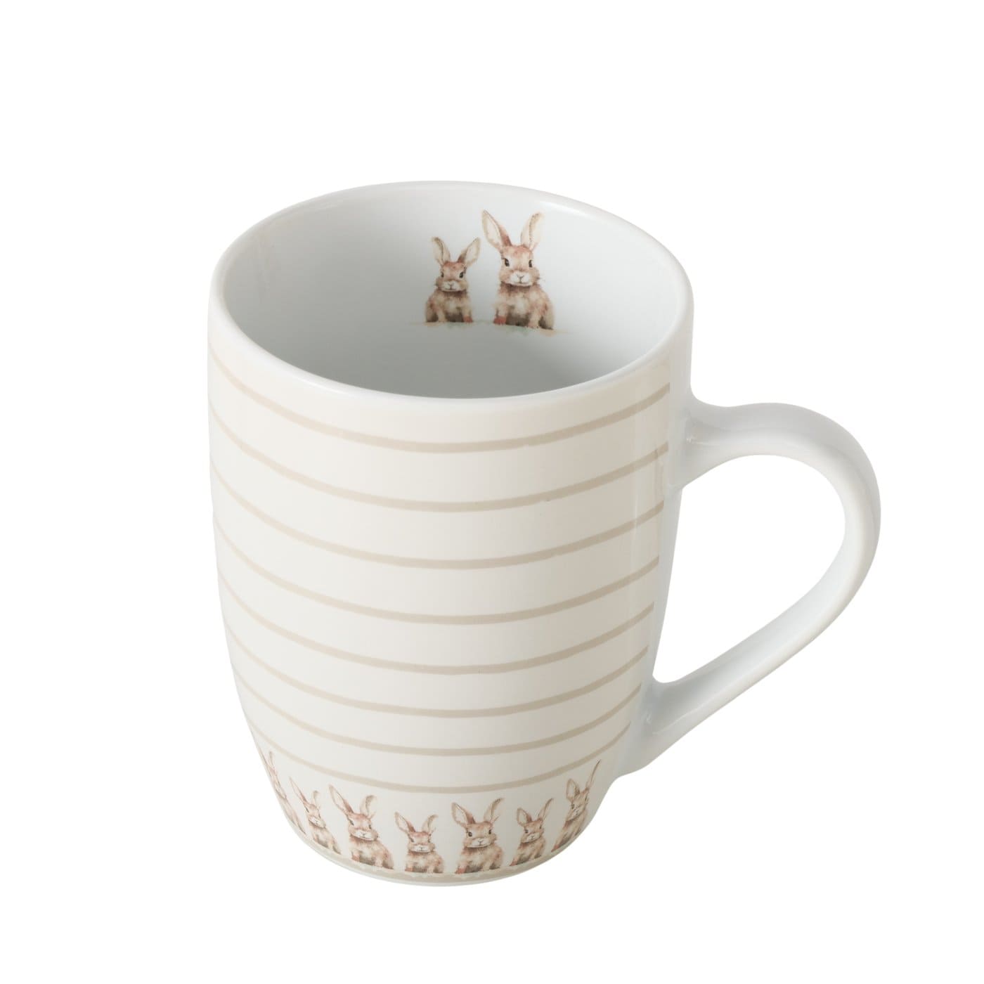 HANSI KRŪZE 330ML, ZAĶU DIZAINS, PORCELĀNS