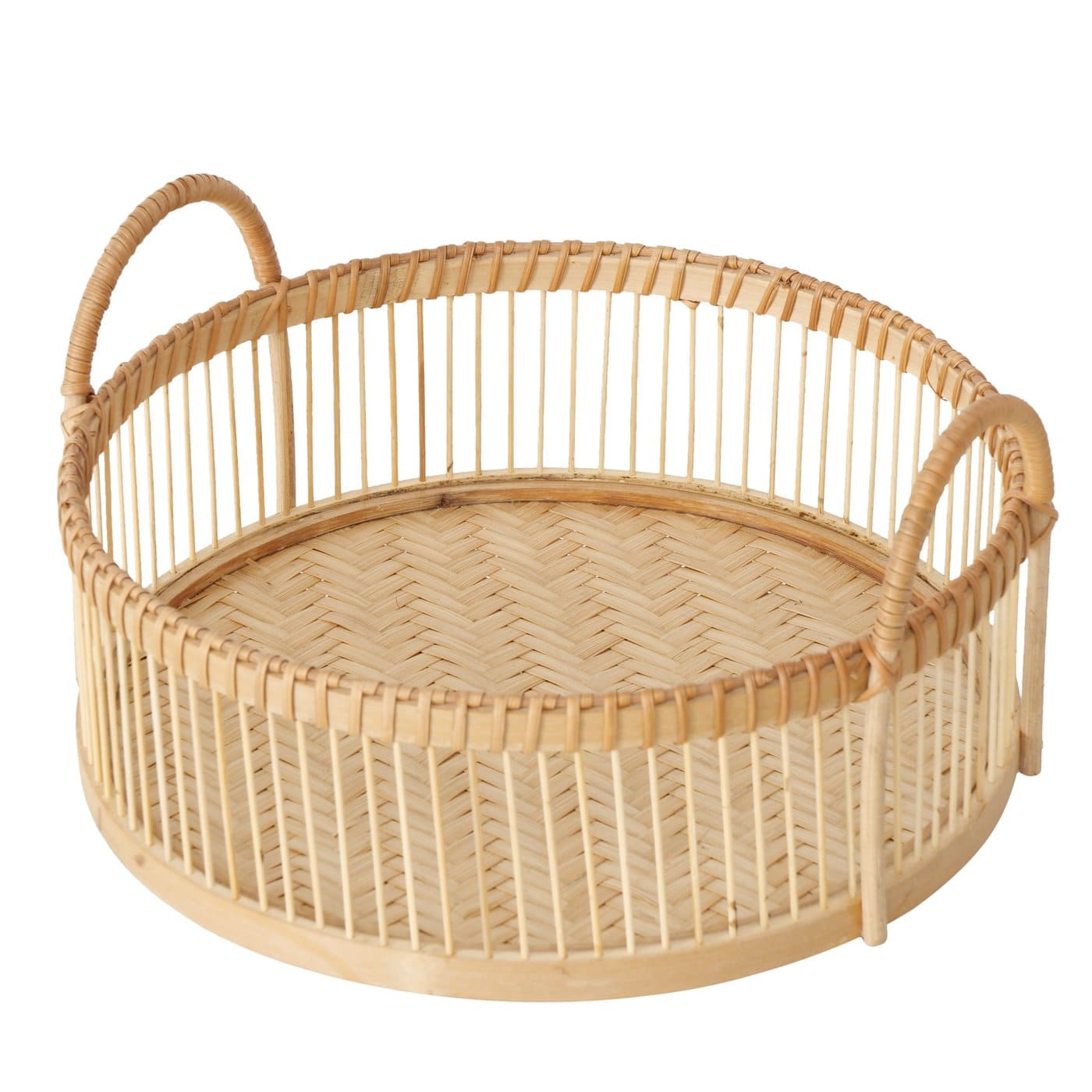 LEKIKA PAPLĀTE D30CM/H15.5CM, BAMBUSS